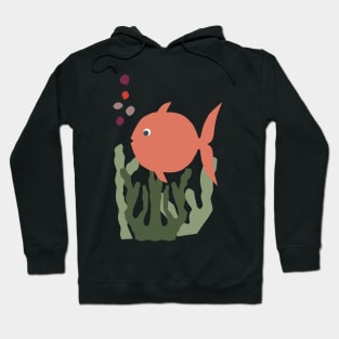 Fish in the coral reef Hoodie